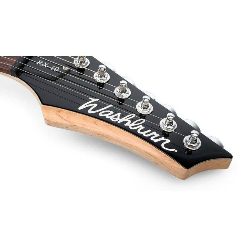 Washburn (RX10) ギター Kit Guitarra Washburn RX10 Pack com Amplificador 15W 220V e